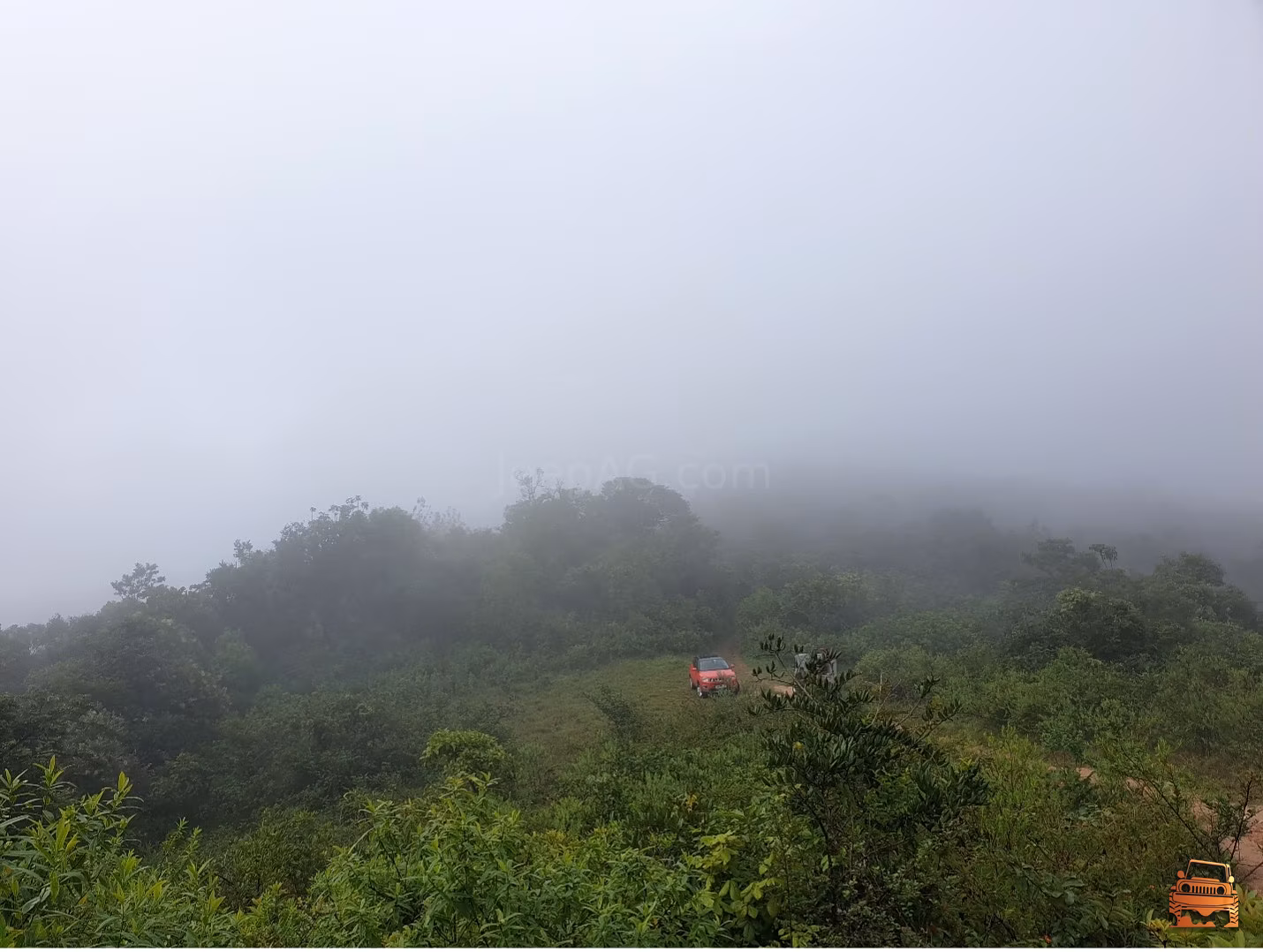 Here is a pic from the top