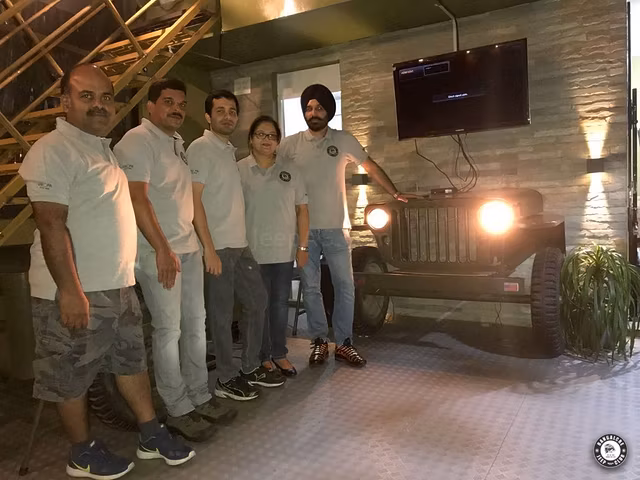 Bangalore Jeep Club's Mini Meet at Willy's Top Cafe