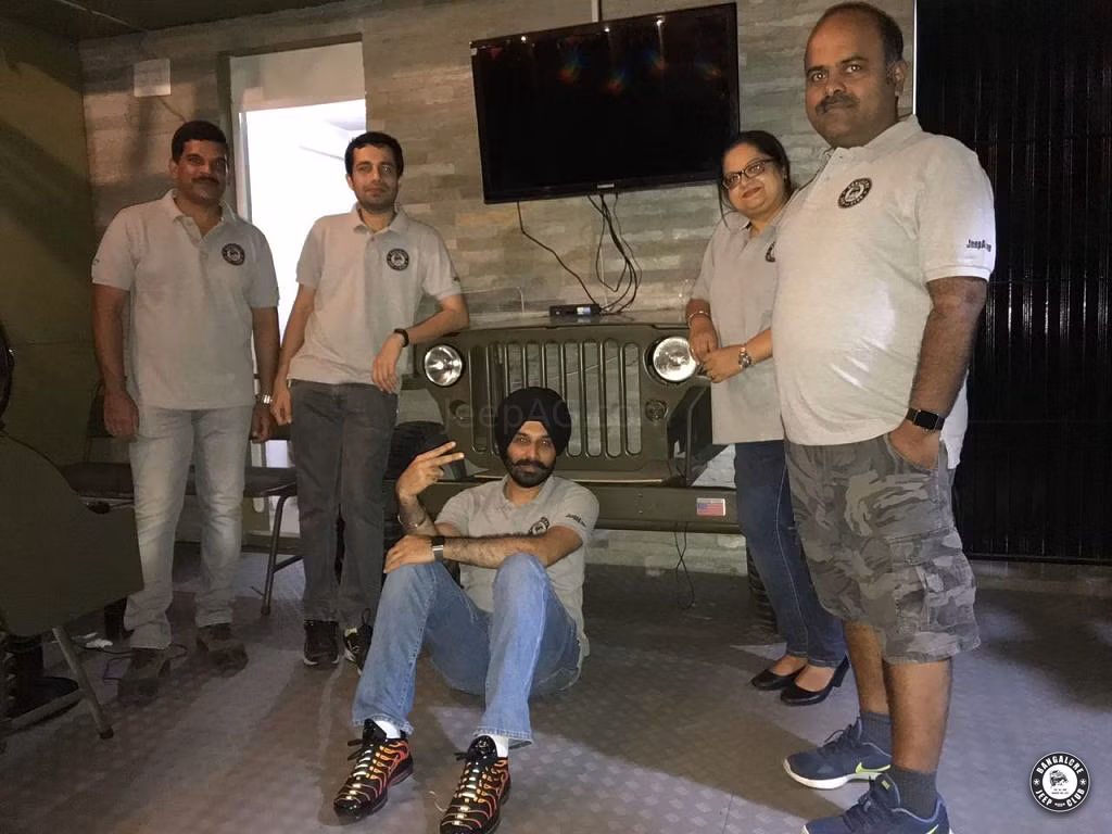 Bangalore Jeep Club's Mini Meet at Willy's Top Cafe