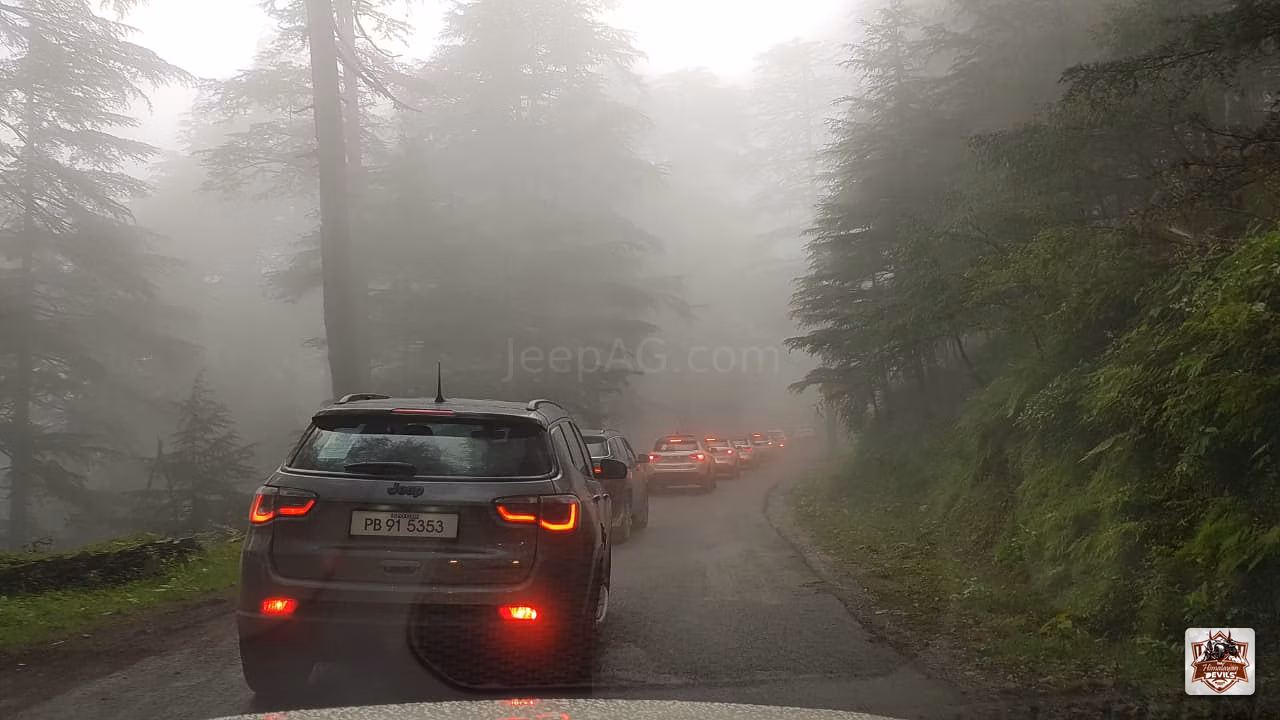 Independence drive to Kufri - DNCR Trailraiders and Club Himalayan Devils, Chandigarh