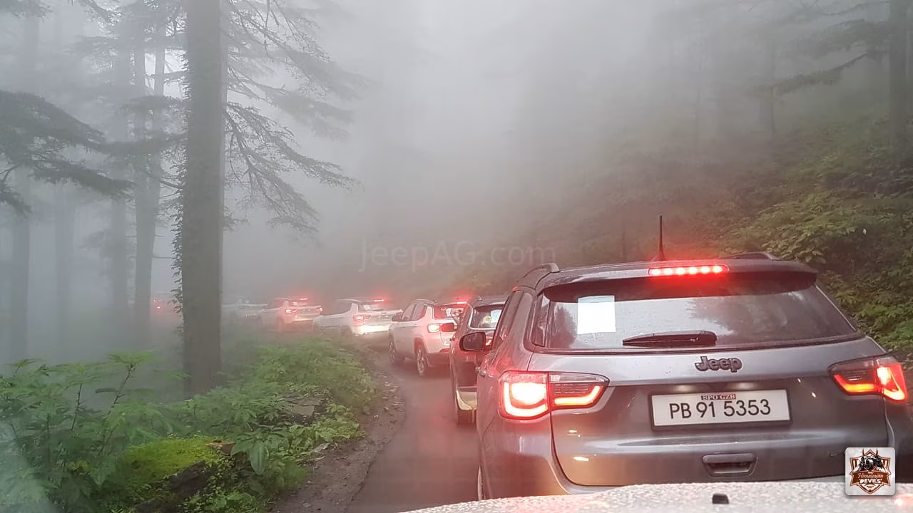 Independence drive to Kufri - DNCR Trailraiders and Club Himalayan Devils, Chandigarh