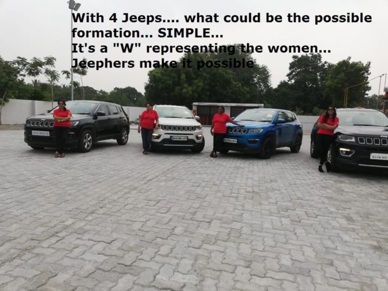 Bangalore Jeep Club JeepHers Ladies Trail