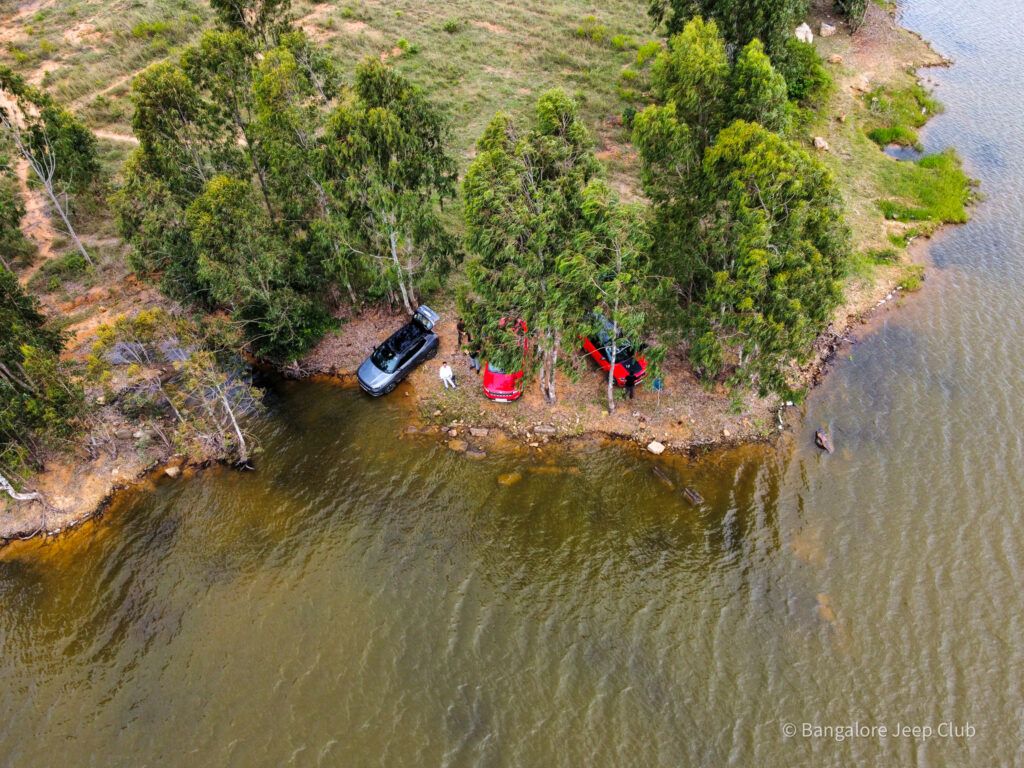 Bangalore Jeep Club Lake Trail